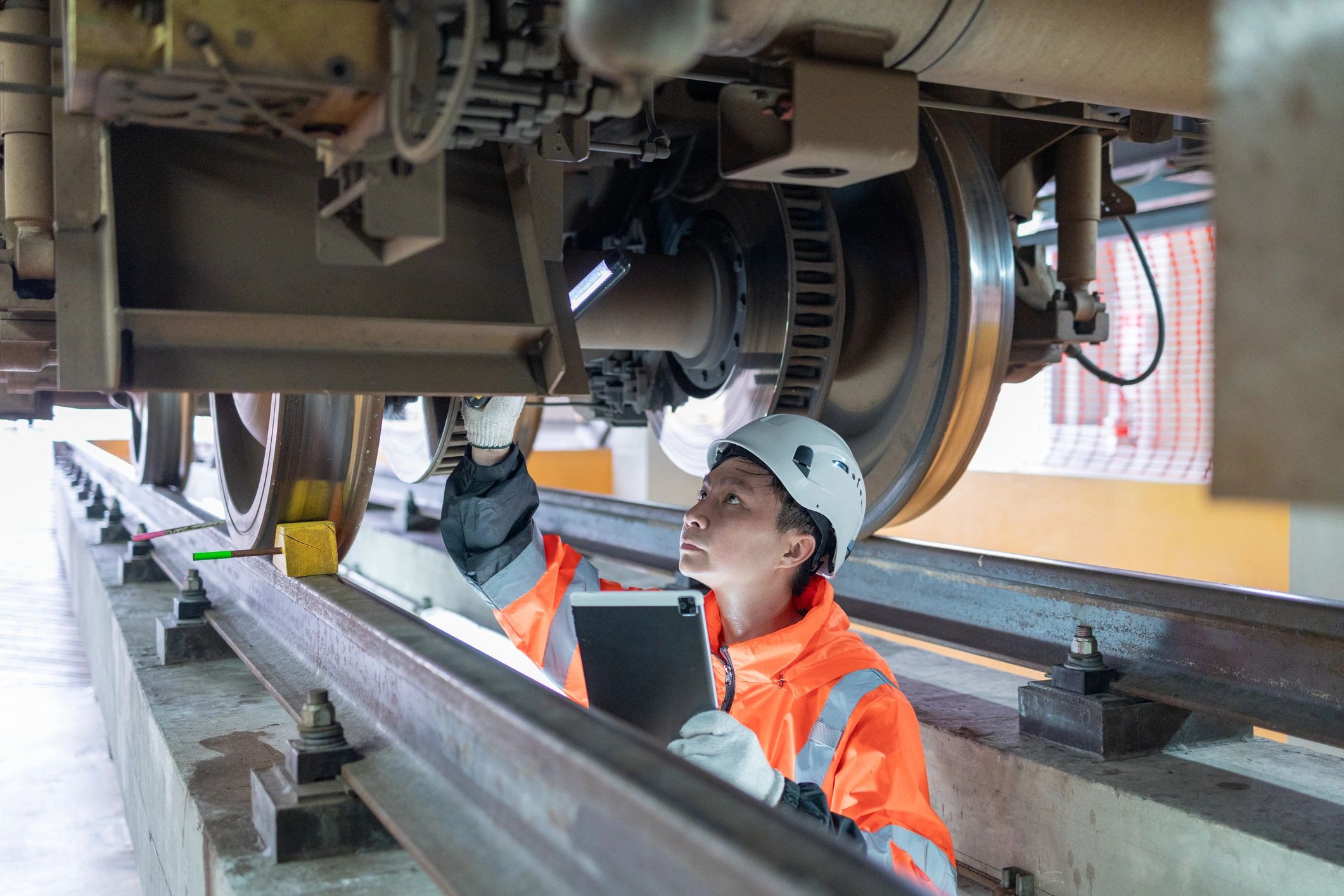 railway staff teamwork